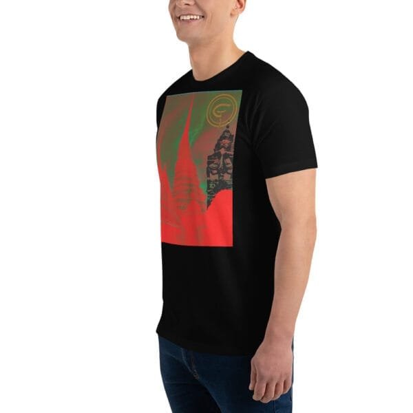 Wat Arun (Temple of Dawn) Apocalypse - Short Sleeve T-shirt - Image 2