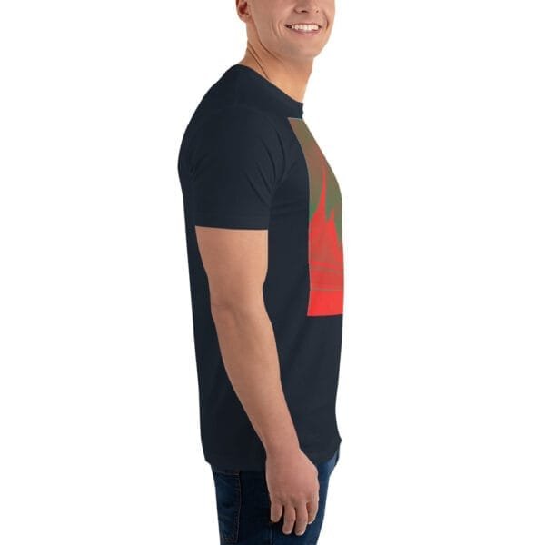 Wat Arun (Temple of Dawn) Apocalypse - Short Sleeve T-shirt - Image 12