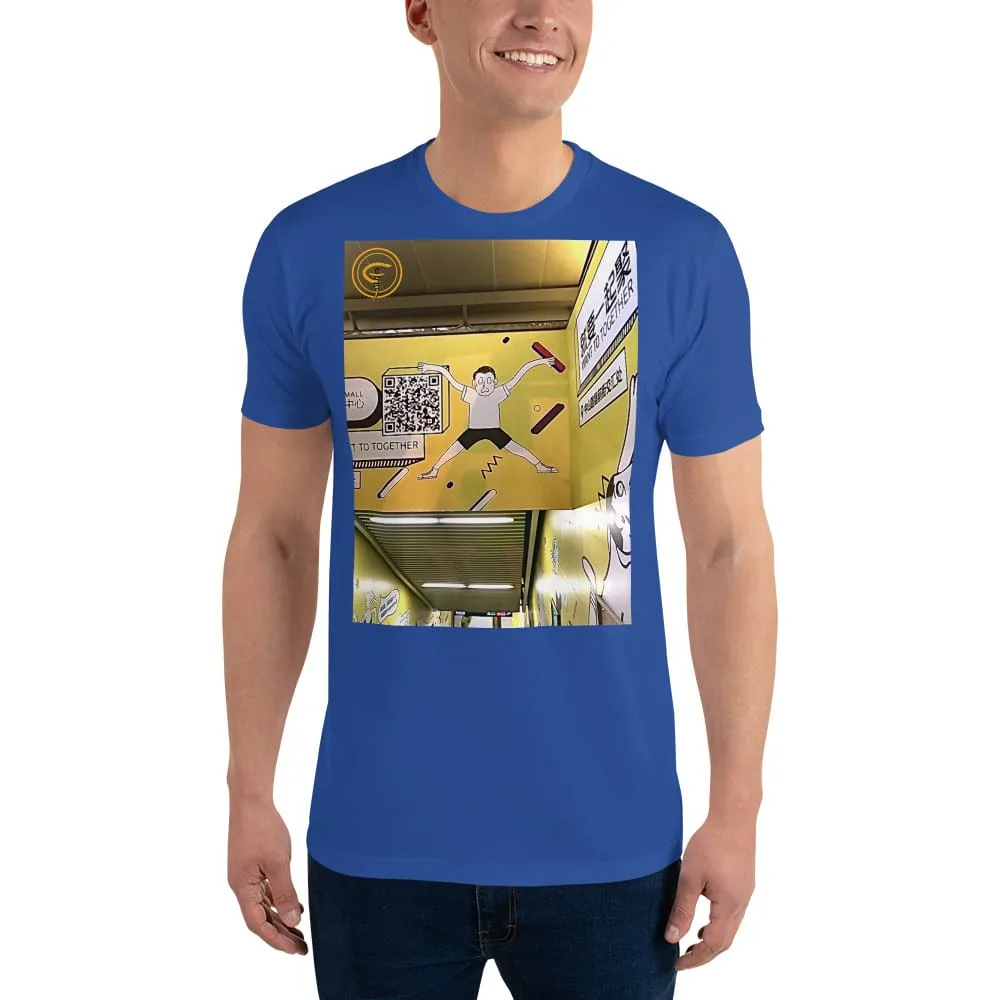 Train Man - Short Sleeve T-shirt 1 Train Man - Short Sleeve T-shirt