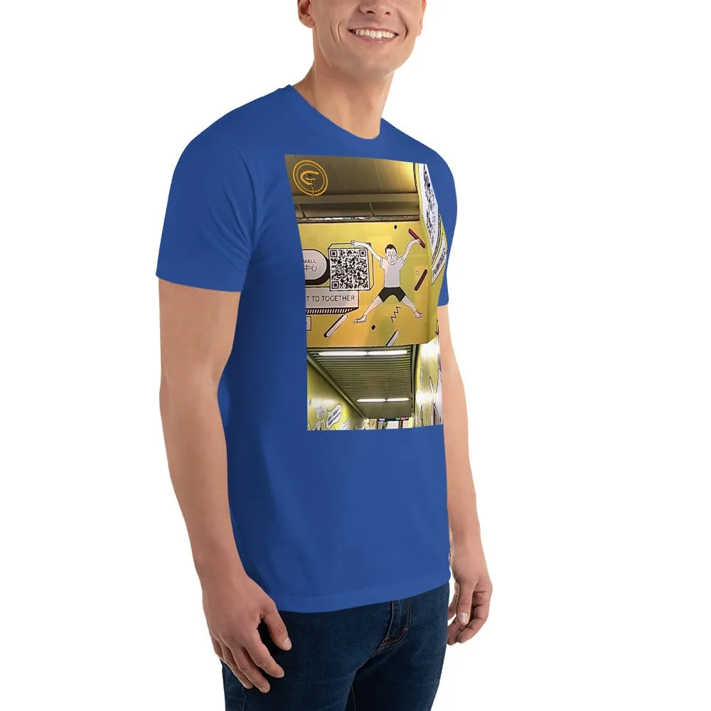 Train Man - Short Sleeve T-shirt 3 Train Man - Short Sleeve T-shirt - Image 3