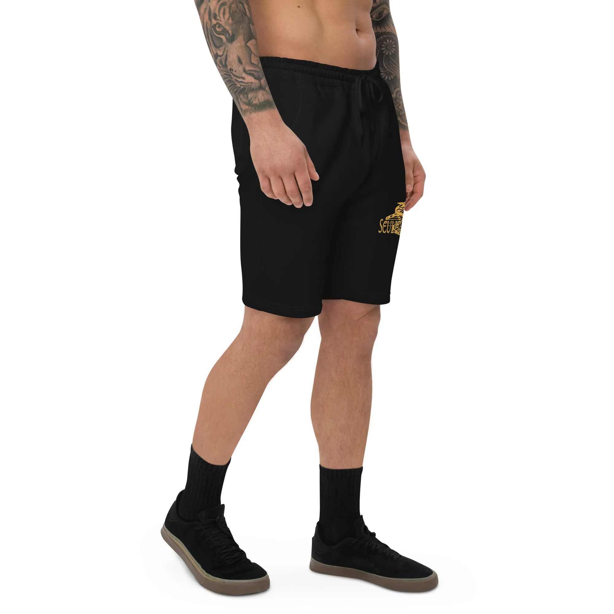 God DNA - Men's fleece shorts - Image 4