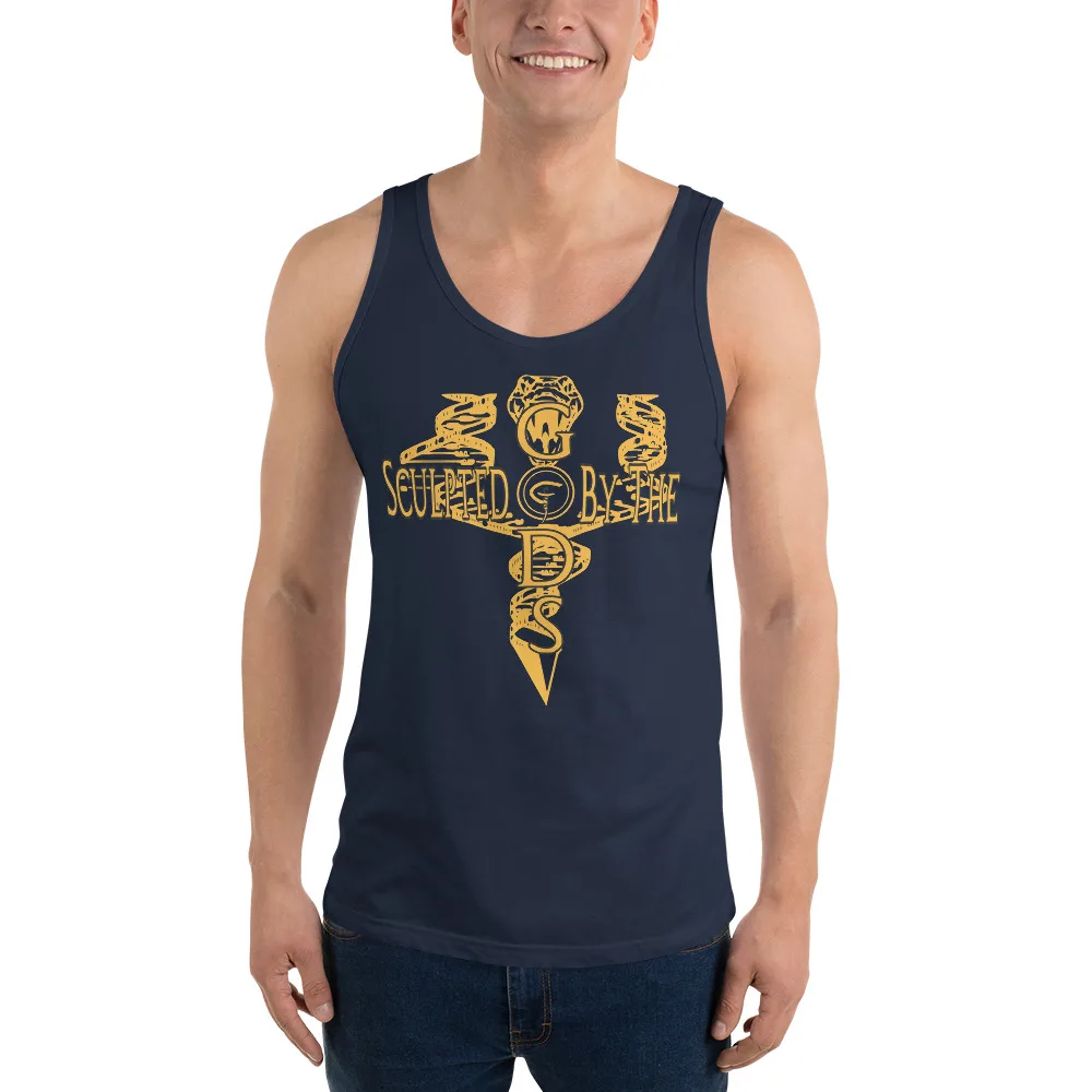 God DNA - Men's Tank Top 3 God DNA - Men's Tank Top - Image 3