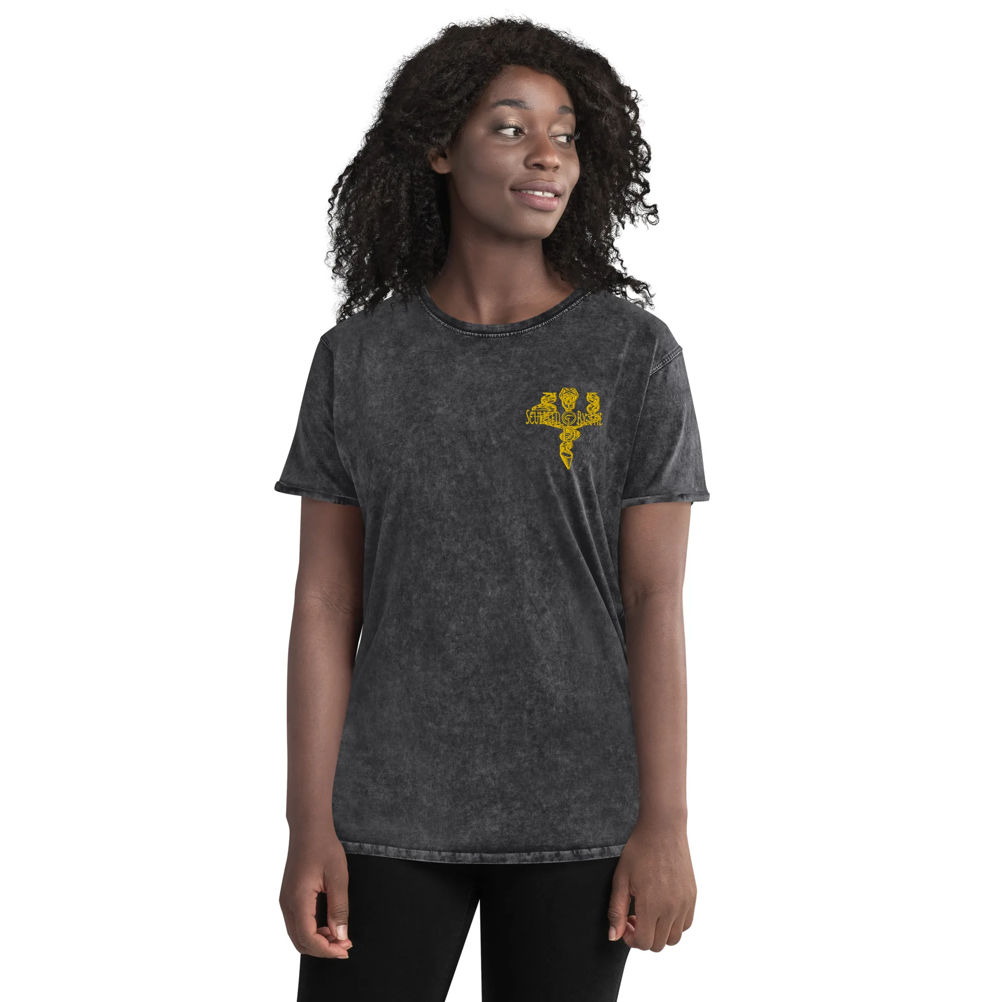 God DNA - Denim T-Shirt - Image 3