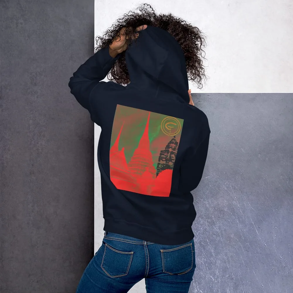 Wat Arun (Temple of Dawn) Apocalypse - Unisex Hoodie 1 Wat Arun (Temple of Dawn) Apocalypse - Unisex Hoodie